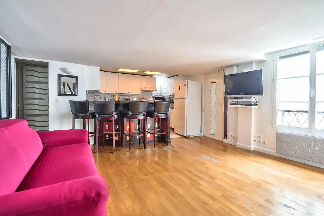 Apartmán The Perfect Parisian 2 Bdrs Flat At Le Marais