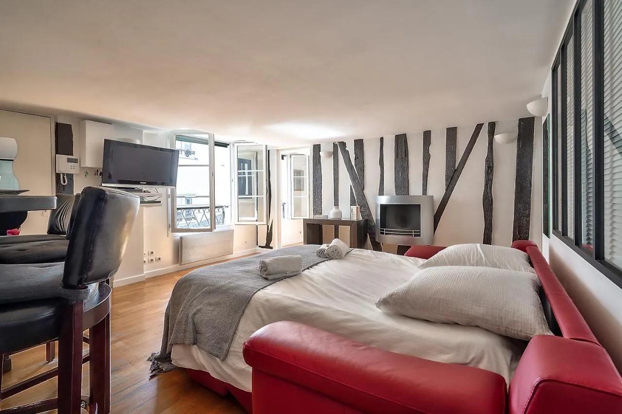 Apartmán The Perfect Parisian 2 Bdrs Flat At Le Marais Paříž