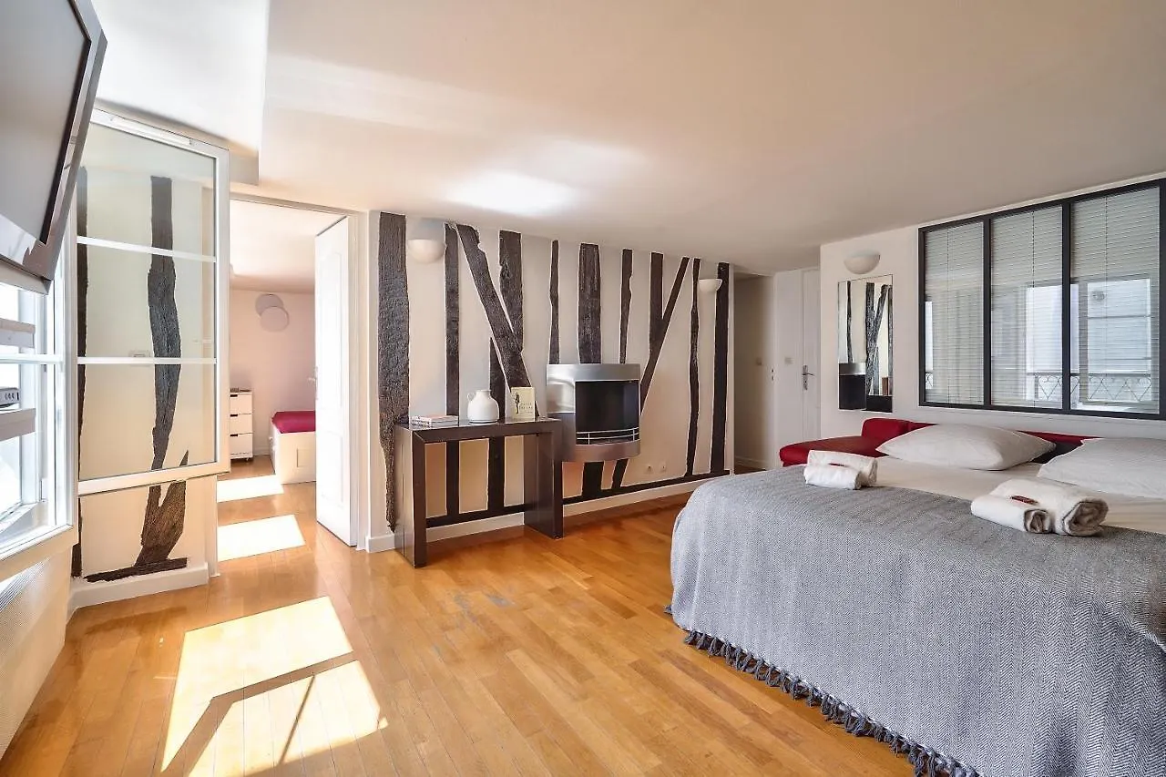 Apartmán The Perfect Parisian 2 Bdrs Flat At Le Marais