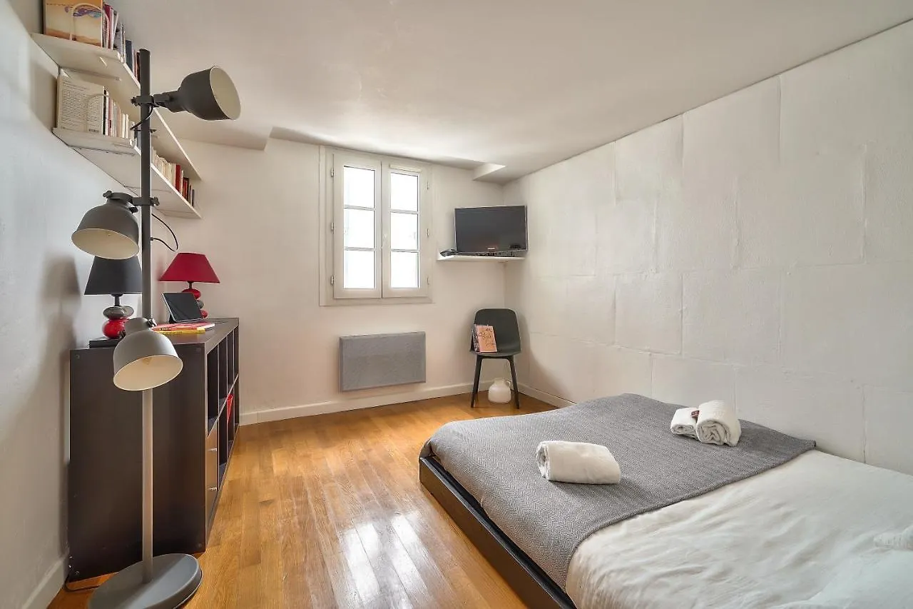 Apartmán The Perfect Parisian 2 Bdrs Flat At Le Marais Francie
